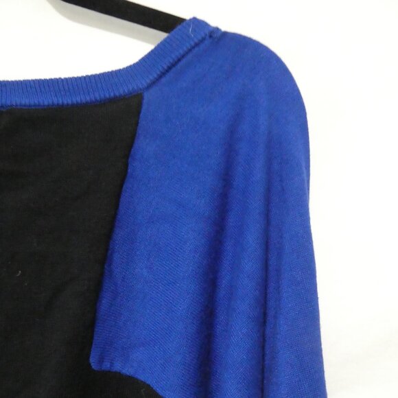 JOSEPH A. | xl - extra large | Blue Long Sleeve Lightweight Sweater | Black Back - Picture 11 of 15
